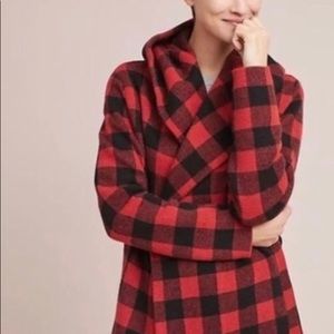 Anthropologie, hooded jacket